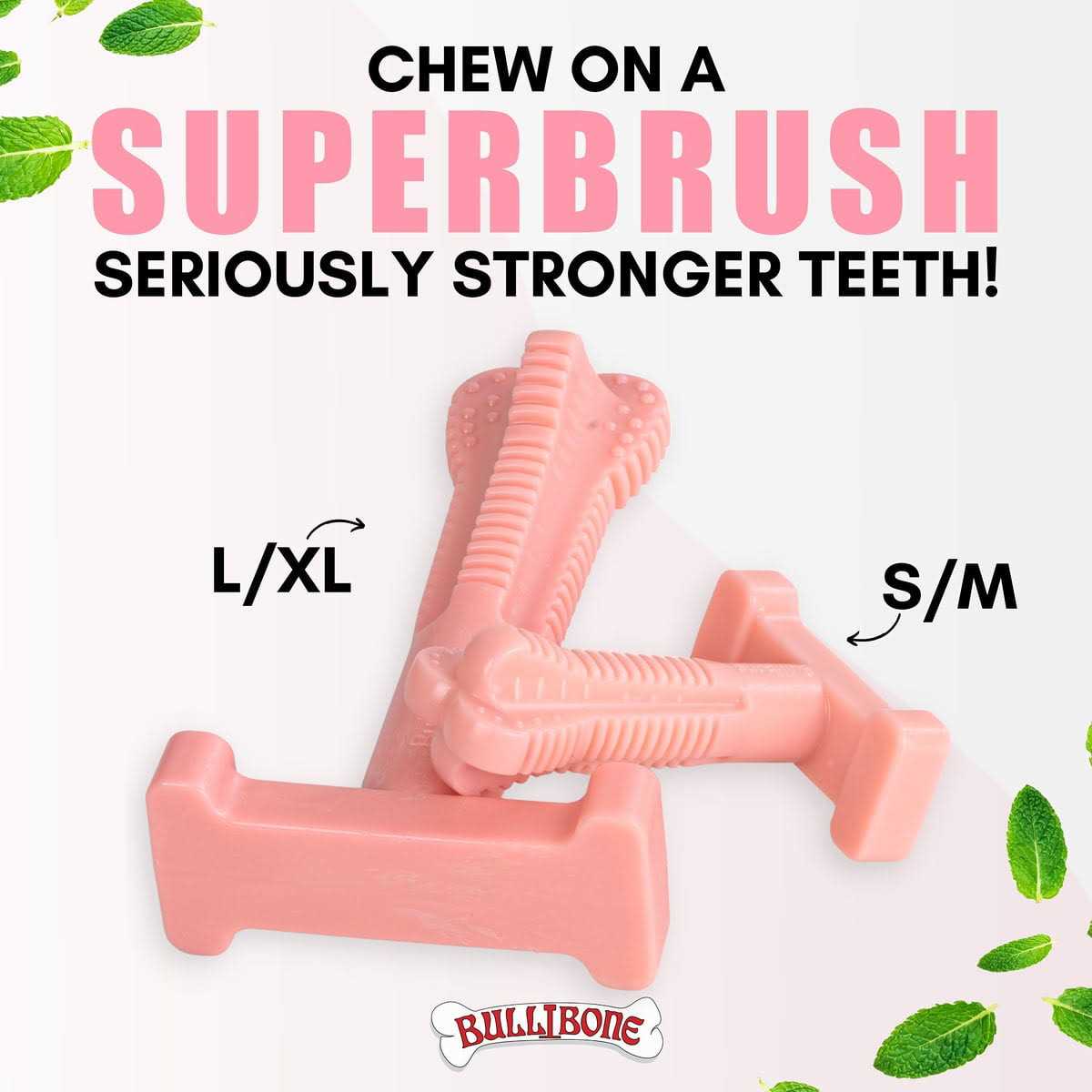 Nylon Dog Chew Toy Toothbrush Stick D81489