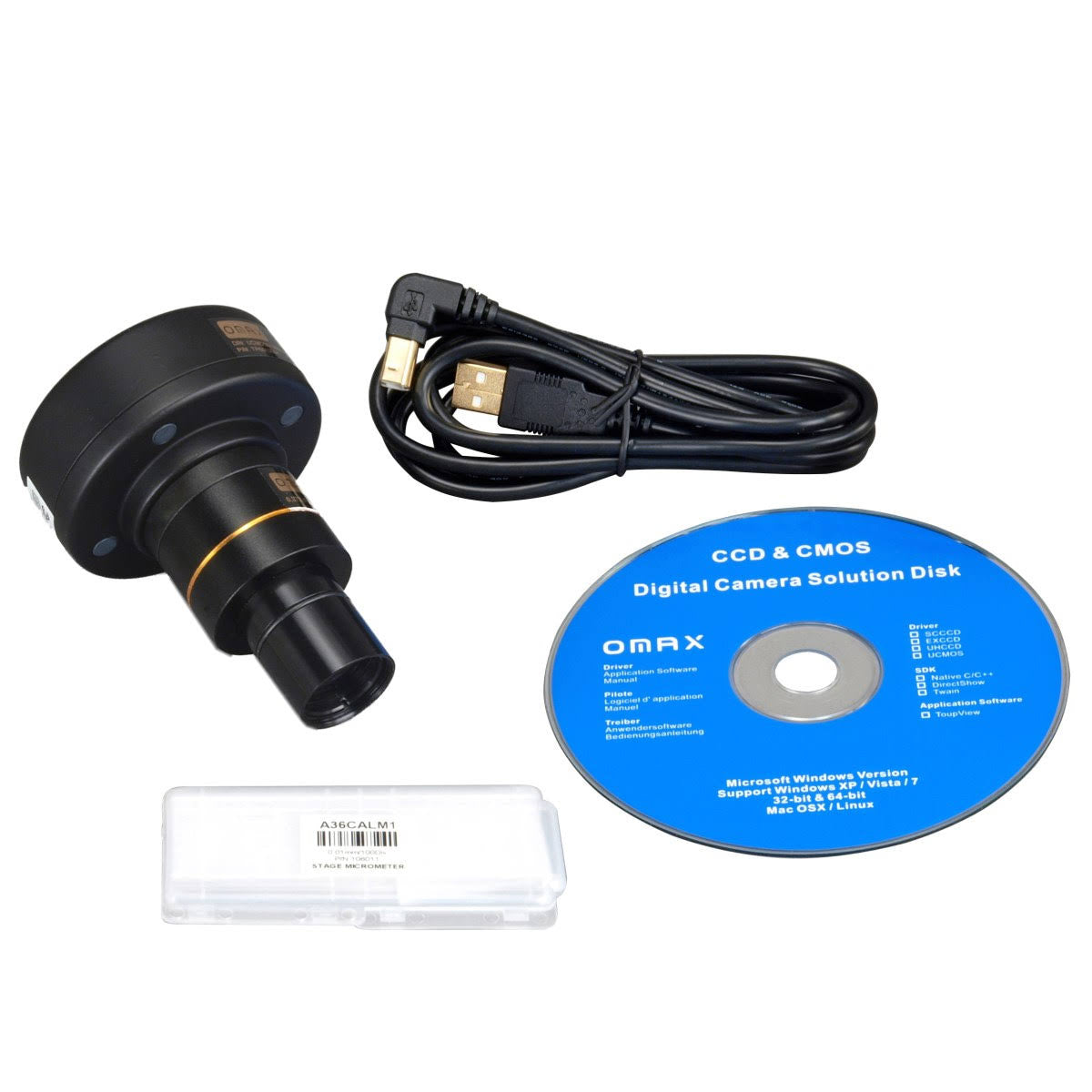 Trinocular Compound LED Microscope with 3MP Digital Camera V9914