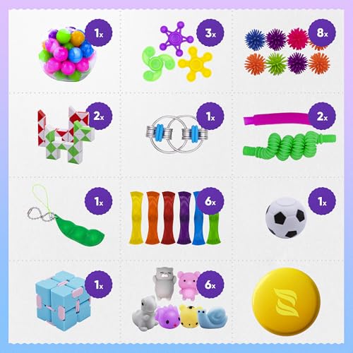 50 Pcs Fidget Toys Pack S9046