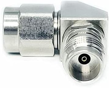 1.85 mm Female to 2.92 mm Male Right Angle Microwave Adapter W3327
