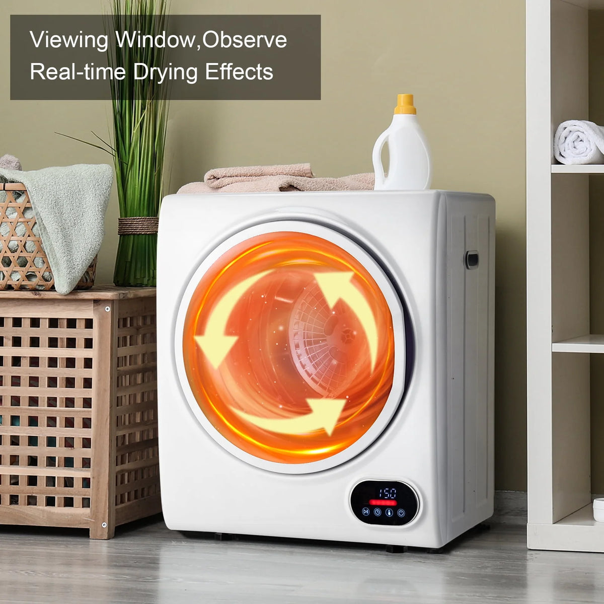 1.5 cu. ft. Compact Electric Dryer R7264