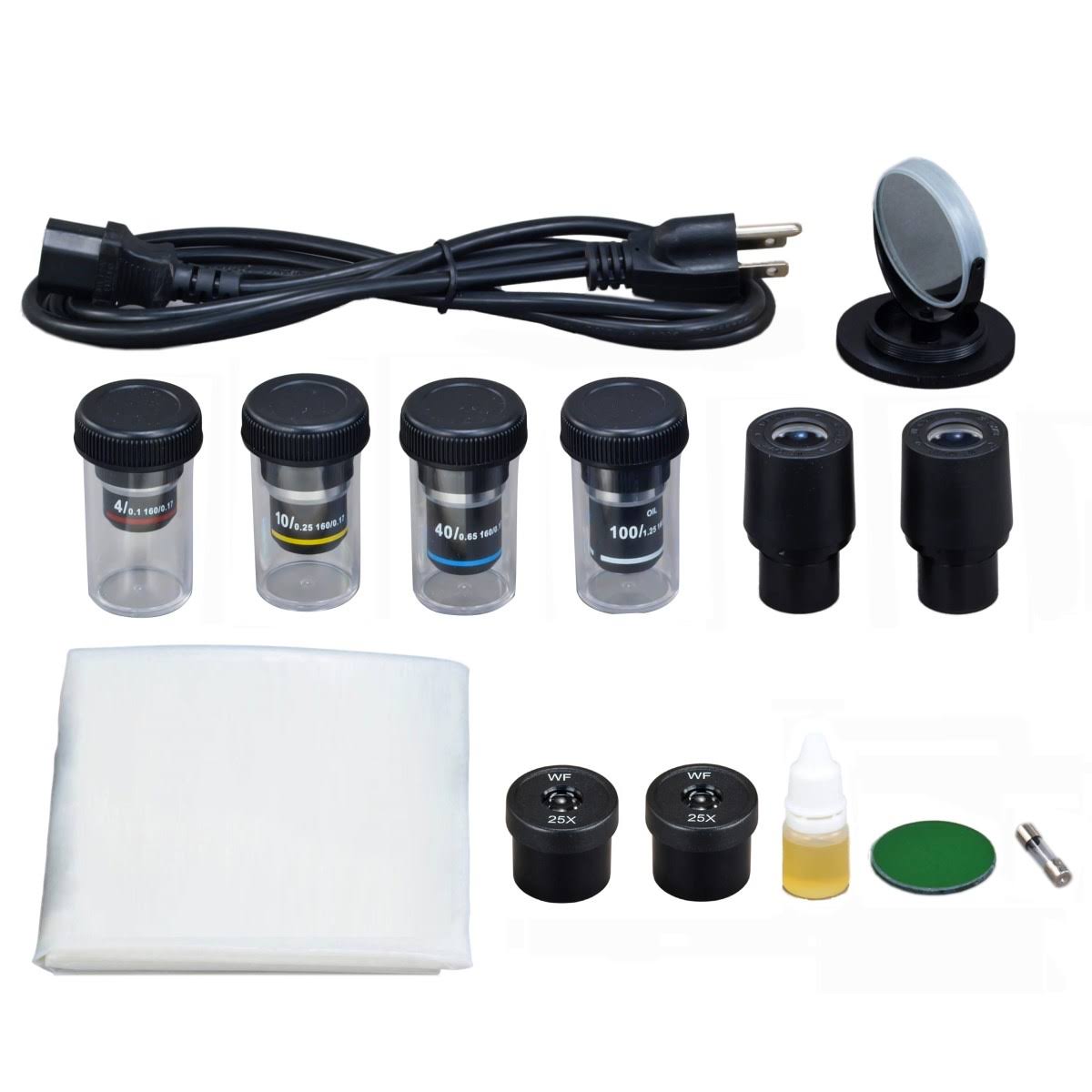 Trinocular Compound LED Microscope with 3MP Digital Camera V9914