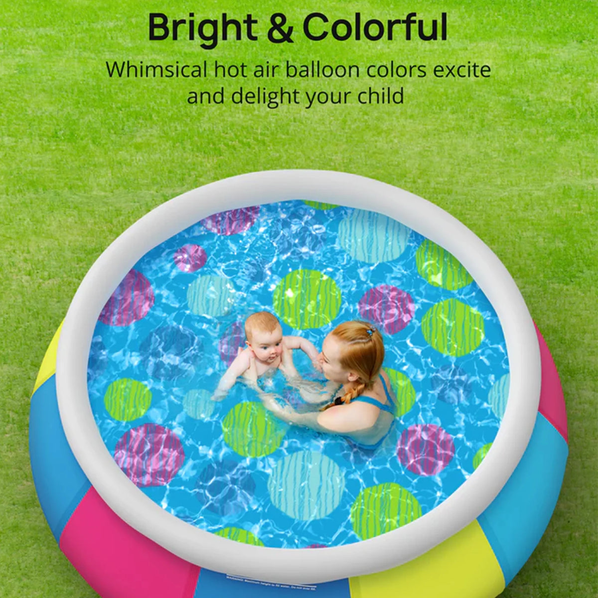 10ft x 30in Inflatable Swimming Pool Y522051