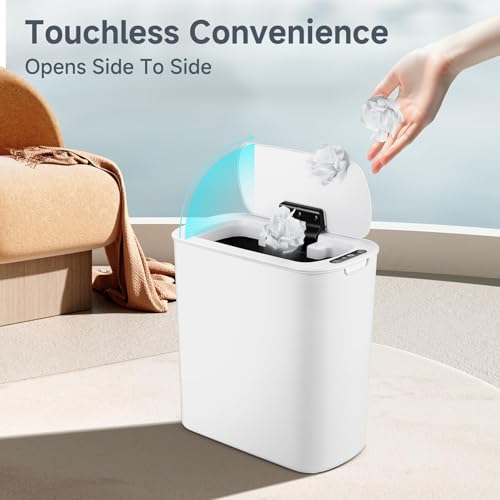 Automatic Motion Sensor 2.6 Gallon Touchless Trash Can X4381