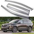 Car Window Visor Vent Shade Deflector Sun Rain Guards V85424