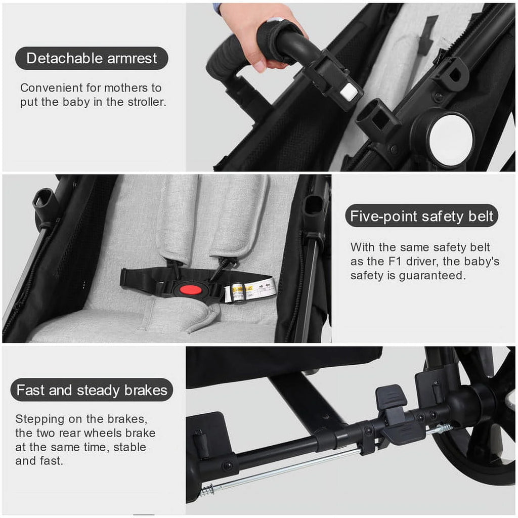Foldable Baby Stroller Q843