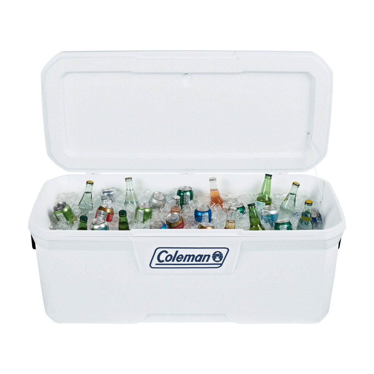 White Hard Sided Ice Chest Cooler A1050