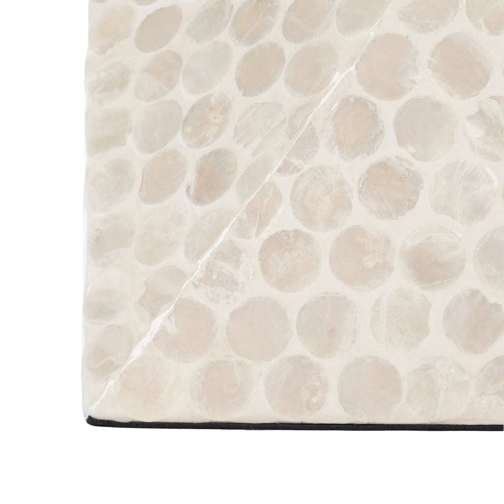 White Square Accent Table G2021