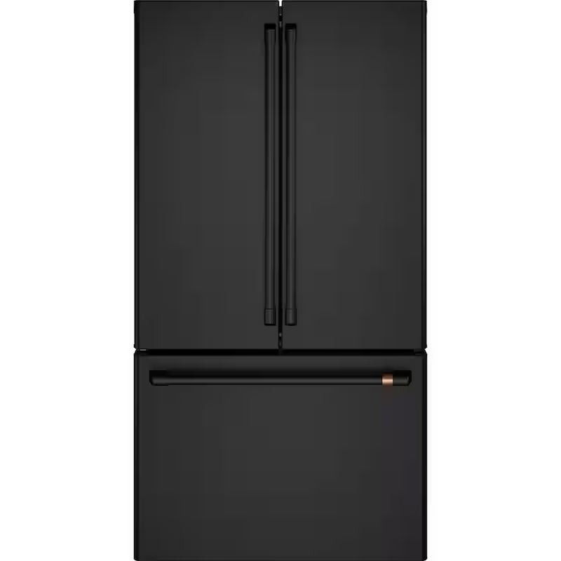 Flat Black Refrigerator Handle Kit I3781