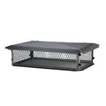 Black 17x49 Multi-Flue Chimney Cap E296766