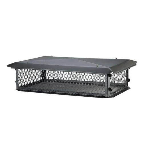 Black 17x49 Multi-Flue Chimney Cap E296766