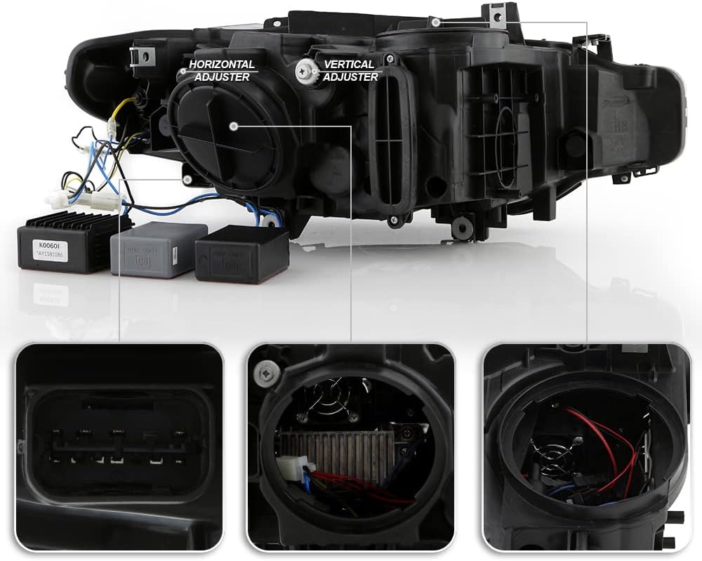 2012-2015 BMW F30 320i 328i 335i Sedan Full LED Projector Headlights Pair K90662