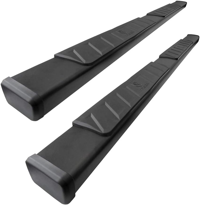 Black 4inch Side Step Nerf Bars U4272