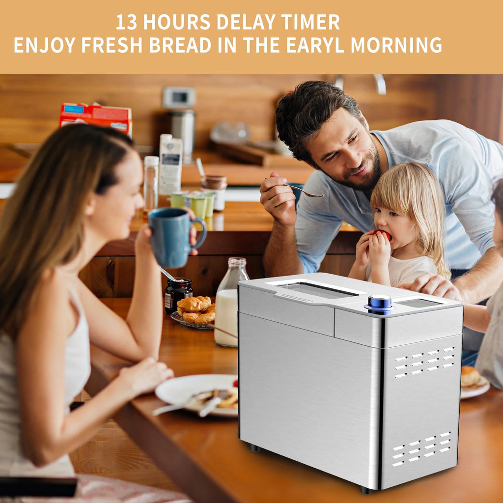 25 in 1 Stainless Steel Bread Maker B657769