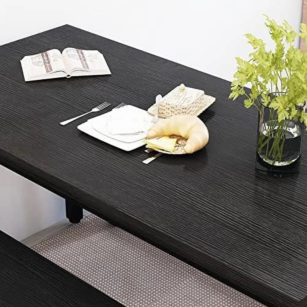 3 Piece Dining Table Set with 2 Benches F6145
