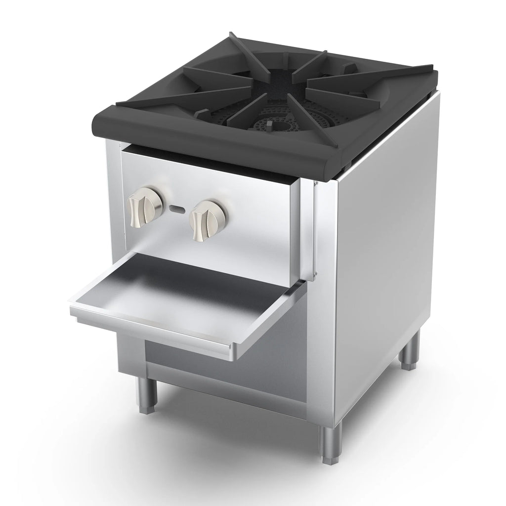 18" Heavy Duty Stainless Steel Gas Stock Pot Stove 90000 BTU O163