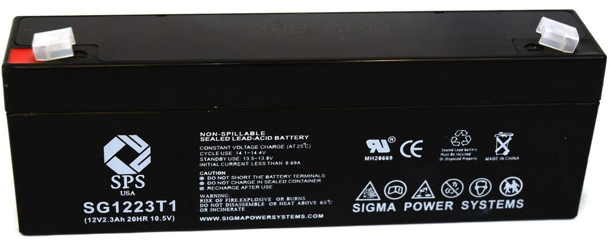 12V 2.3 Ah Replacement Battery 3 Pack G230834