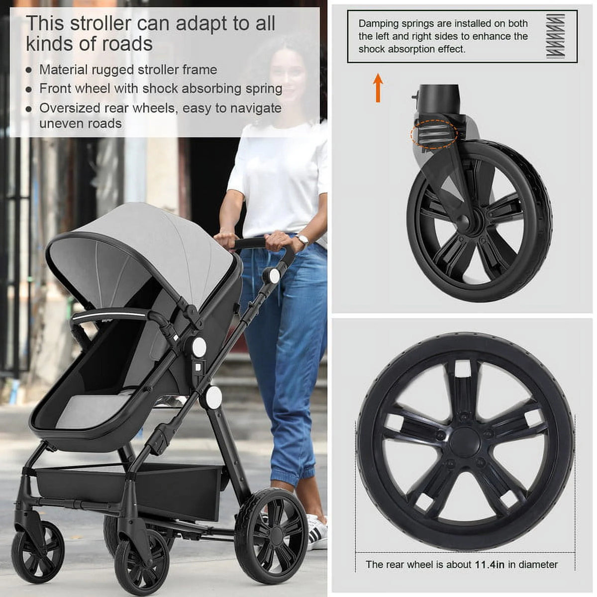 Foldable Baby Stroller Q843