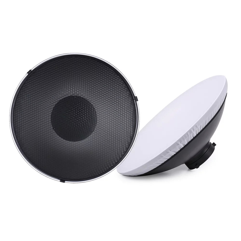 41cm Speedlite Strobe Diffuser Beauty Dish Lampshade with Reflector Honeycomb Soft Cloth L474079