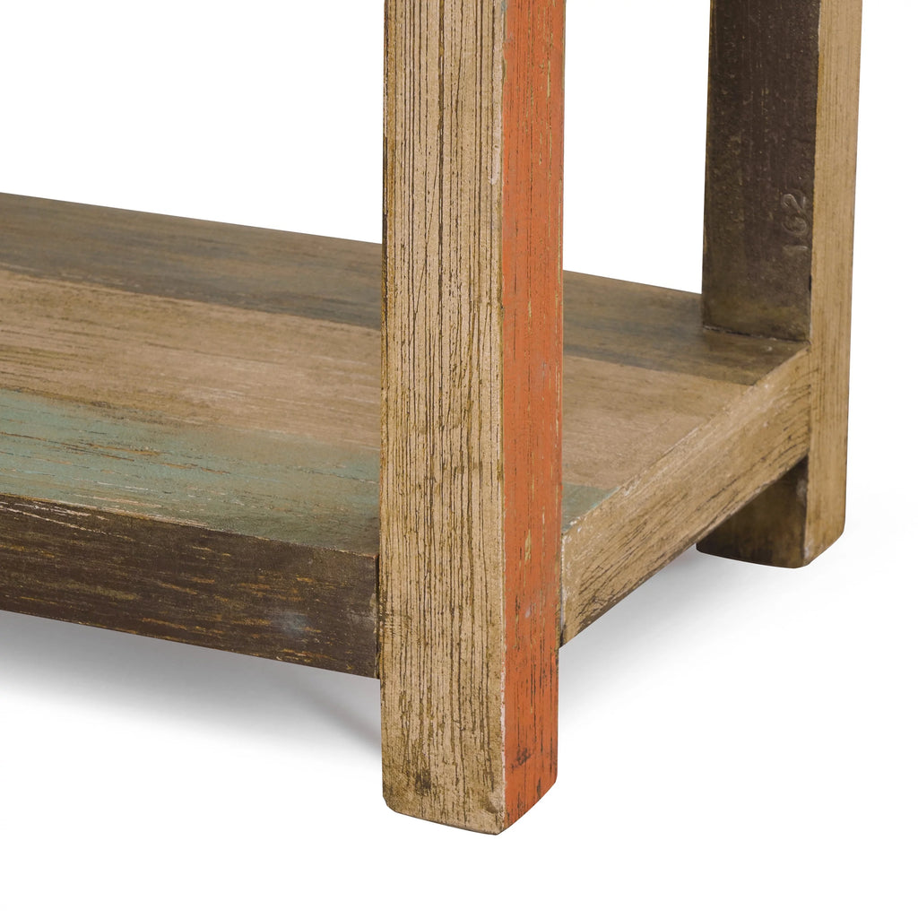 Handmade Distressed Mango Wood Console Table B70433