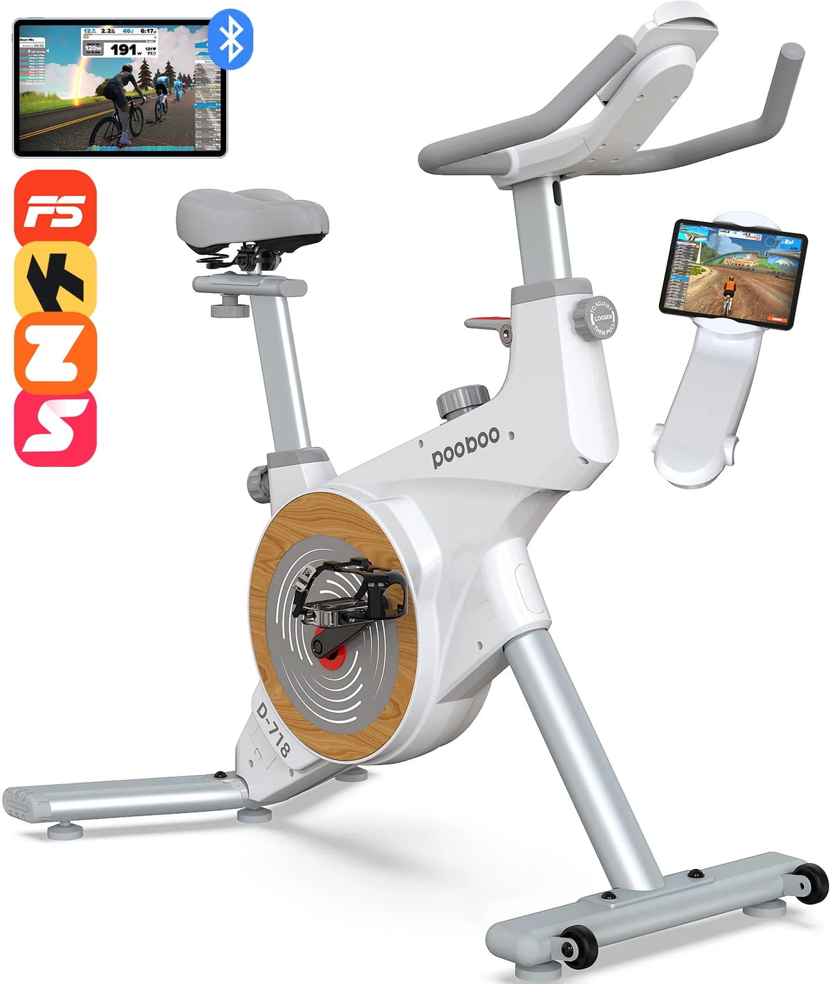 Indoor Cycling Bike Belt Drive Magnetic Stationary E192205