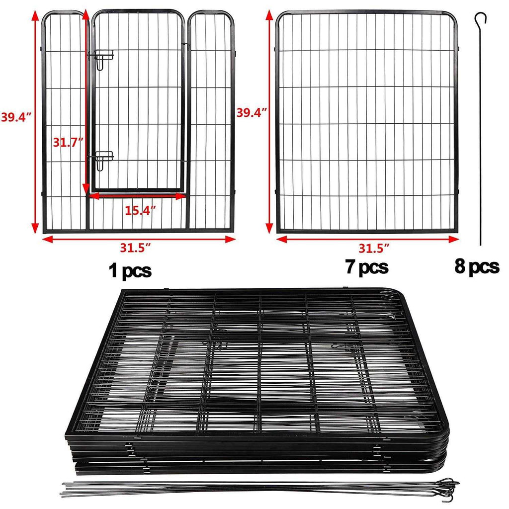 Foldable Metal Exercise Pen & Pet Playpen N90647