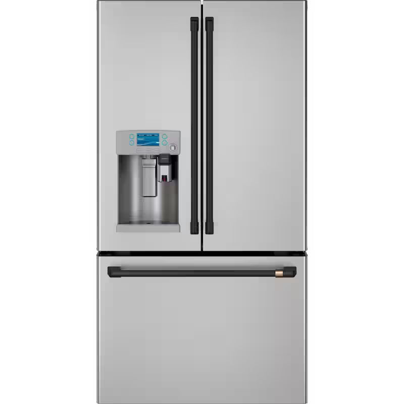 Flat Black Refrigerator Handle Kit I3781