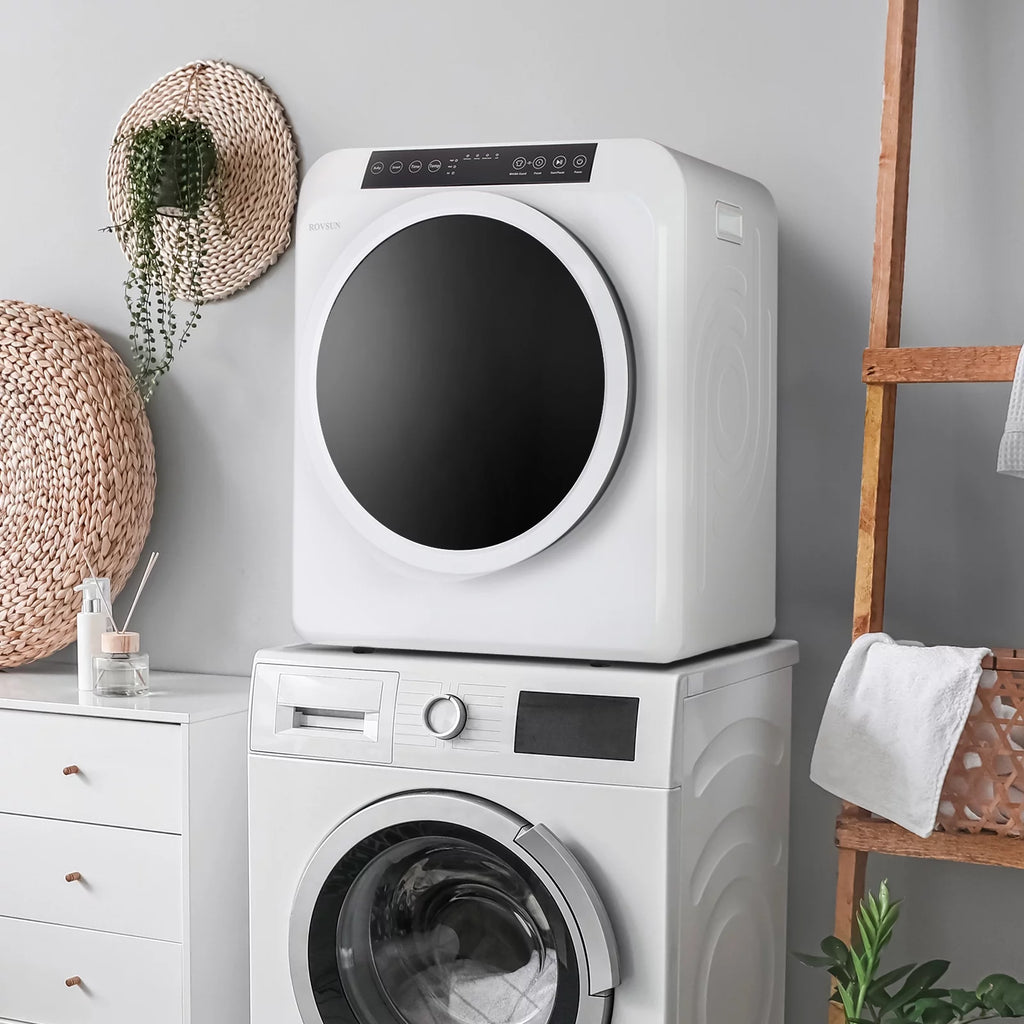 13.2LB Portable Front Load Laundry Dryer White L31729