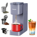 Single Serve Coffee Maker for K Cup, Ground and Tea Leaves, Hot and Iced Coffee Machines with Bold Setting, 6 to 16 Oz Brew Sizes, Compact for Small Spaces, Black M12229