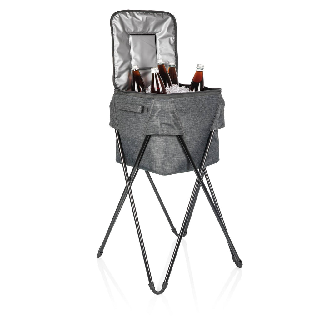 Camping Party Cooler with Stand - Gray R36177