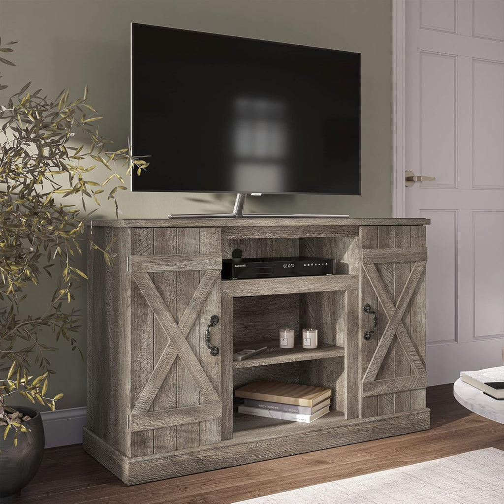 Espresso Electric Fireplace TV Stand S54010
