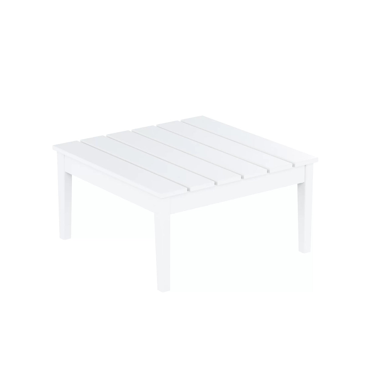 Black All Weather Poly Lumber Outdoor Coffee Table A210
