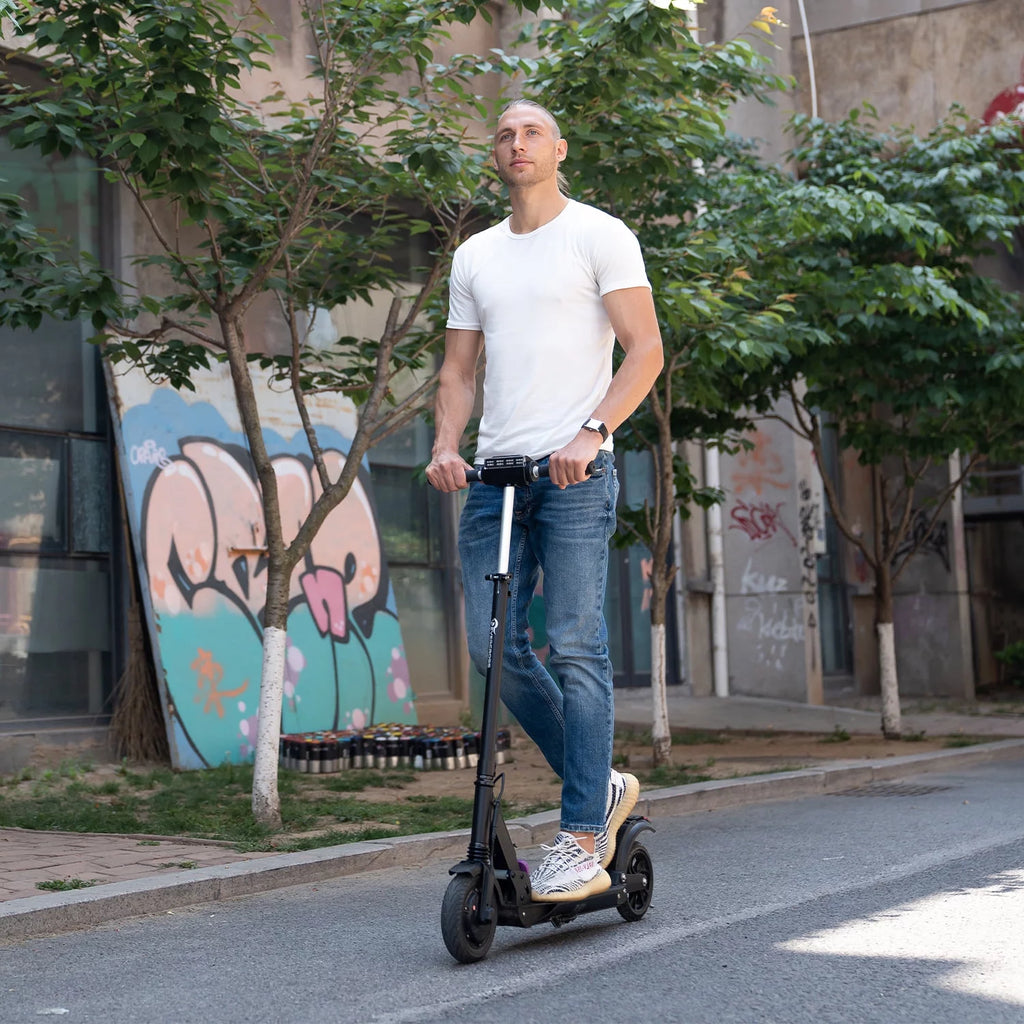 350W Folding Electric Scooter with 8 Solid Tires M8998