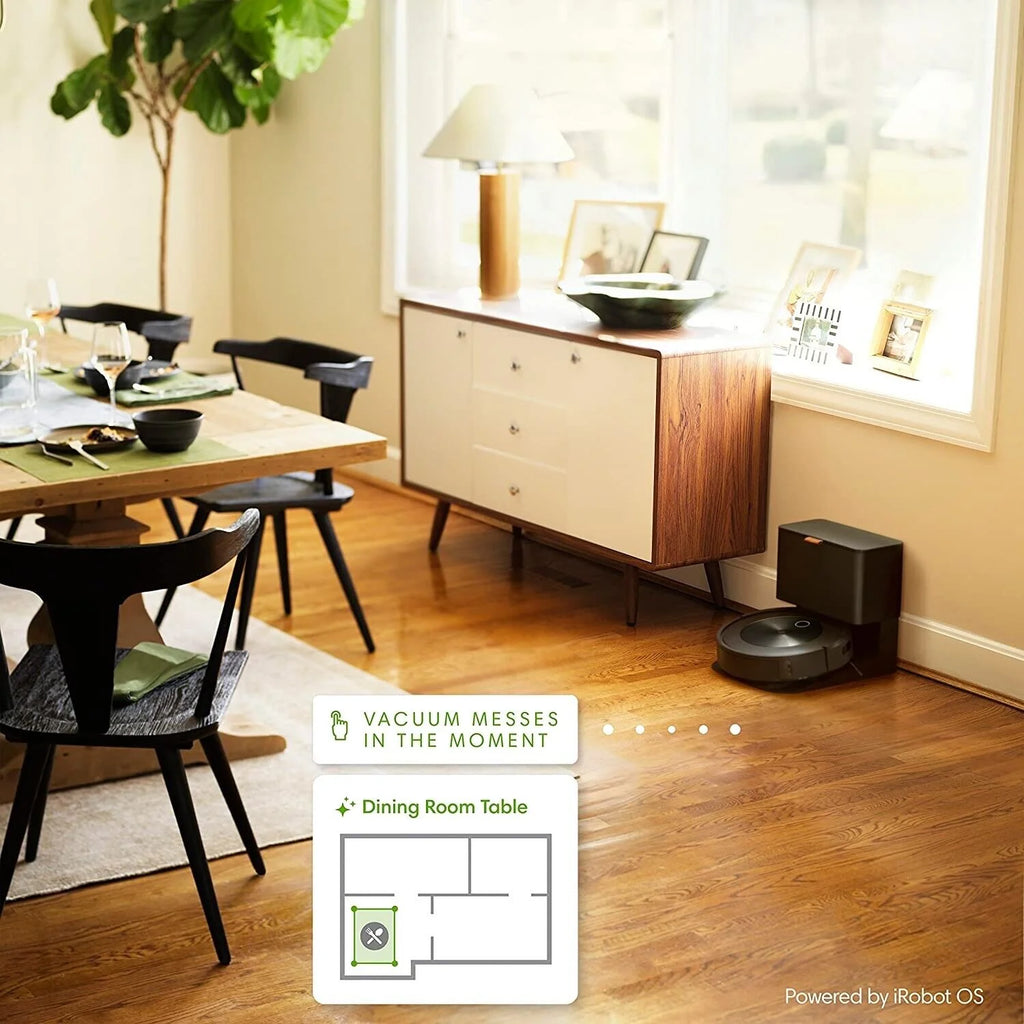 Restored iRobot Roomba j7+ Self-Emptying Vacuum Cleaning Robot - Manufacturers Certified !- (Refurbished) U13294