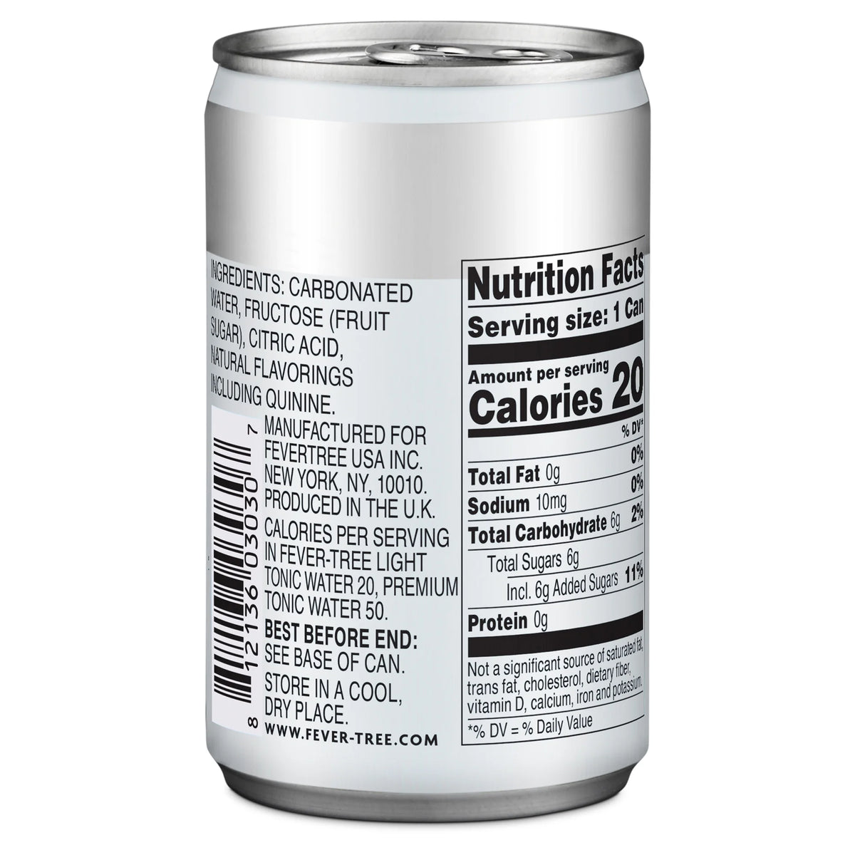 Light Indian Tonic Cans 5.07 Fl Oz 24 Pack T466