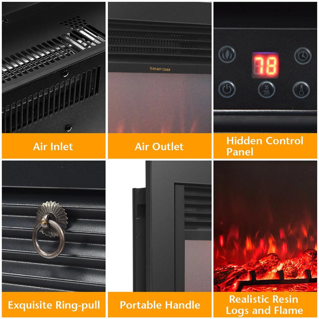 28.5 Electric Fireplace Insert Heater N880
