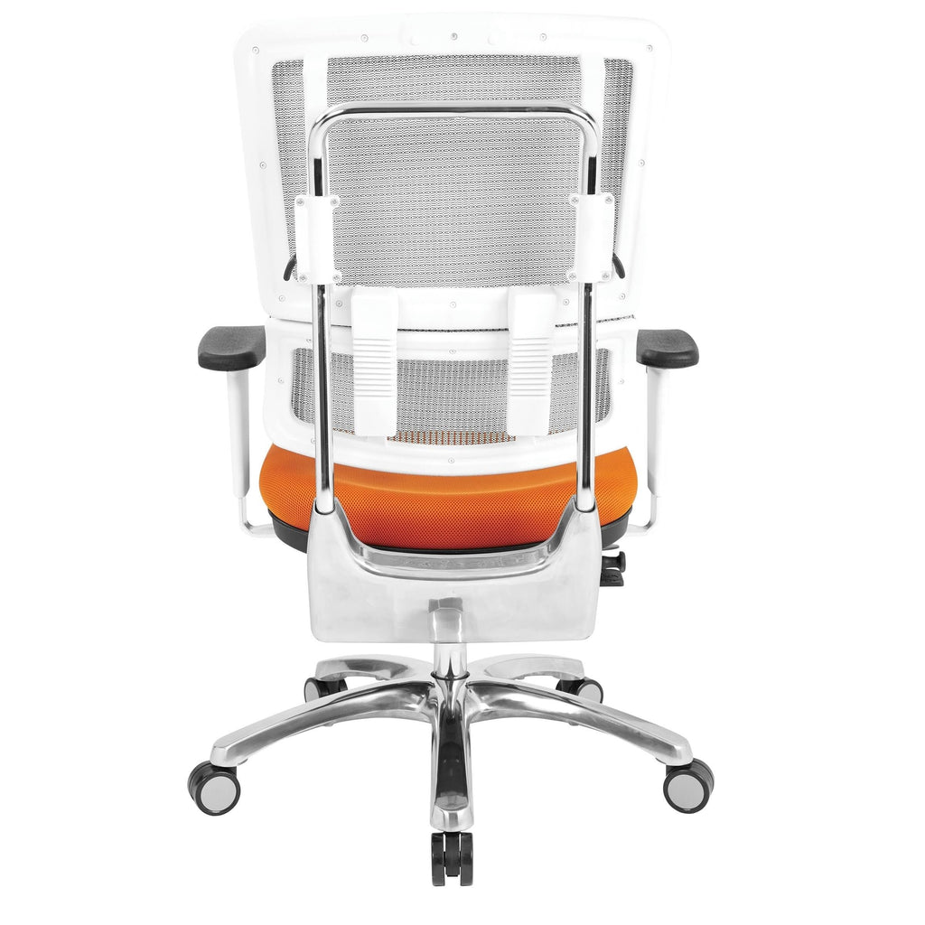 White Vertical Mesh Chair R280369
