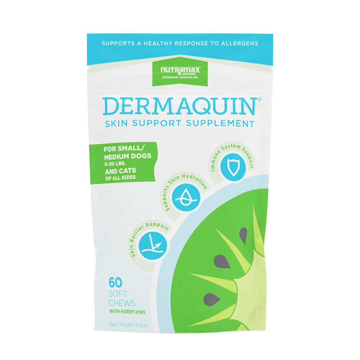Dermaquin Skin Support Dogs 60 ct N304828