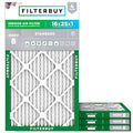 16x25x1 MERV 8 Pleated HVAC Air Filter 4-Pack Q8220