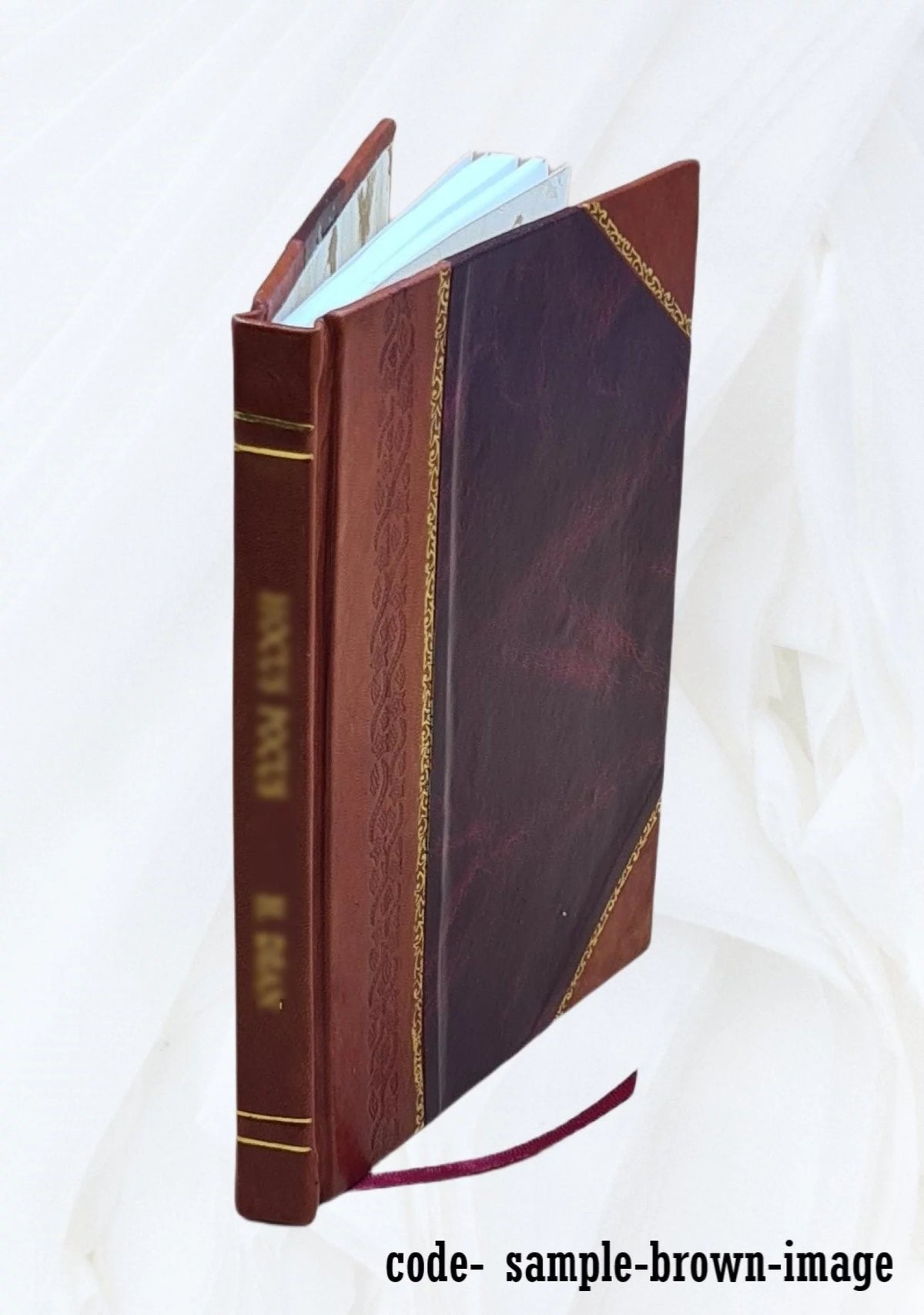 Memoire pour les sieurs Laurent, Maine, Ubelesky & autres Leather Bound F1835