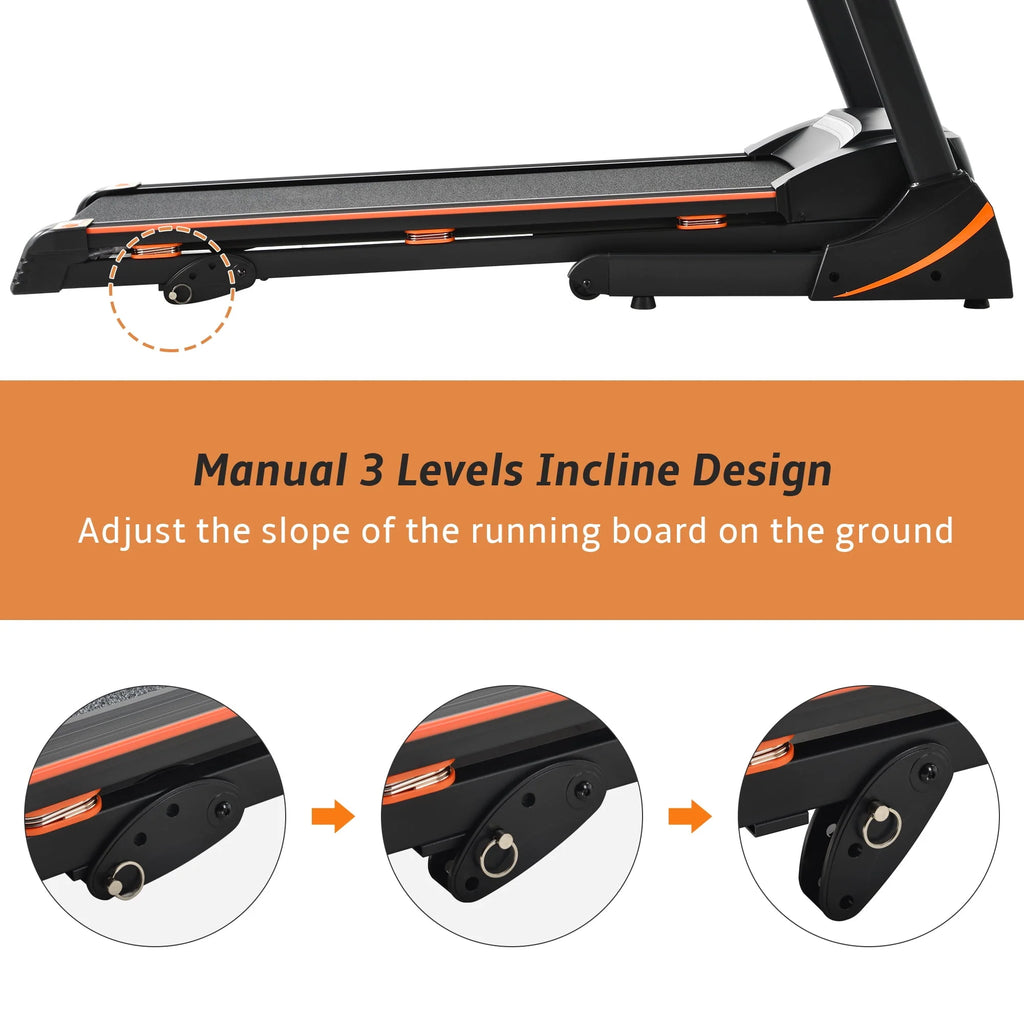 Folding Electric Treadmill with Incline M723