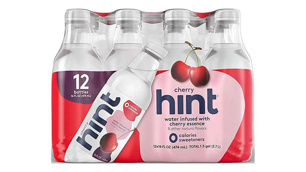 Cherry Flavored Water 12 Pack 16 Oz Bottles B22324