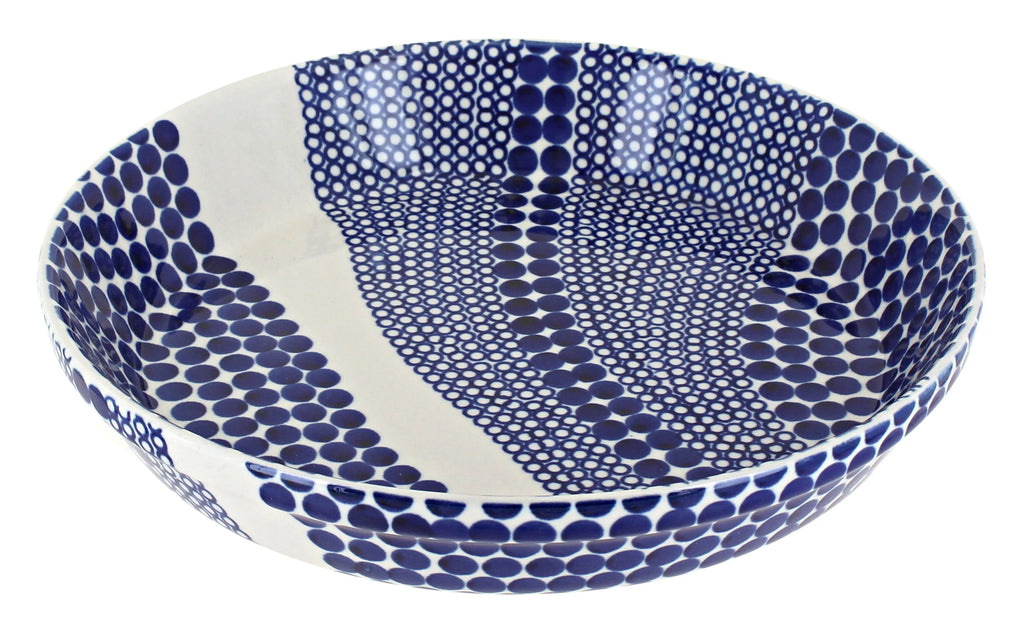 Blue Polish Pottery Pie Plate H859466