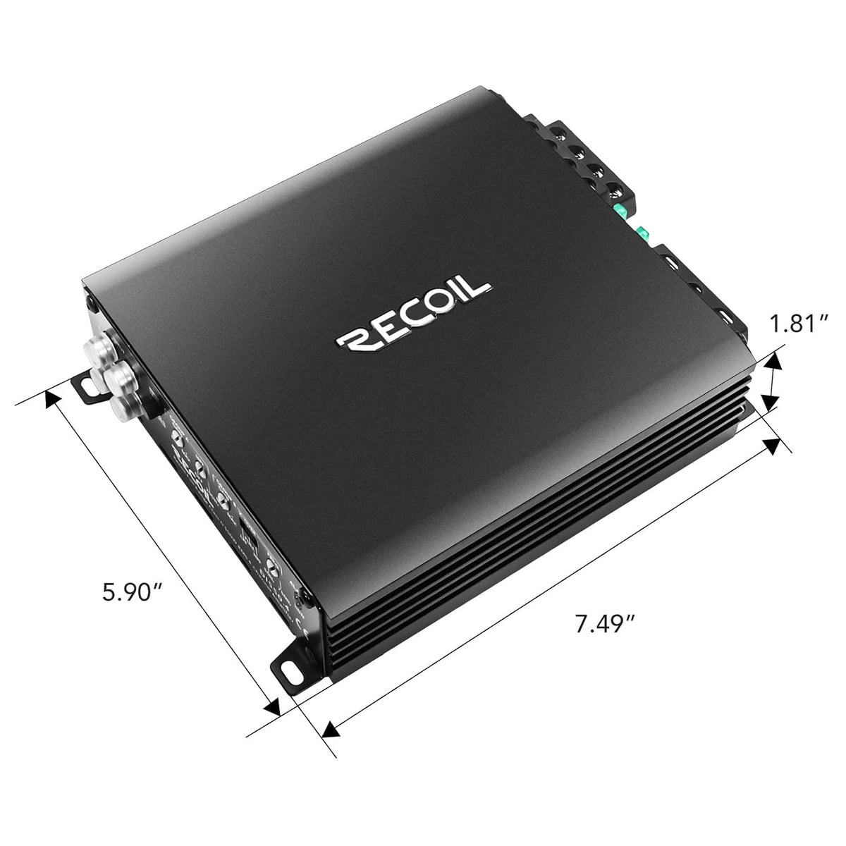 4-Channel Class-D Car Audio Amplifier I206070