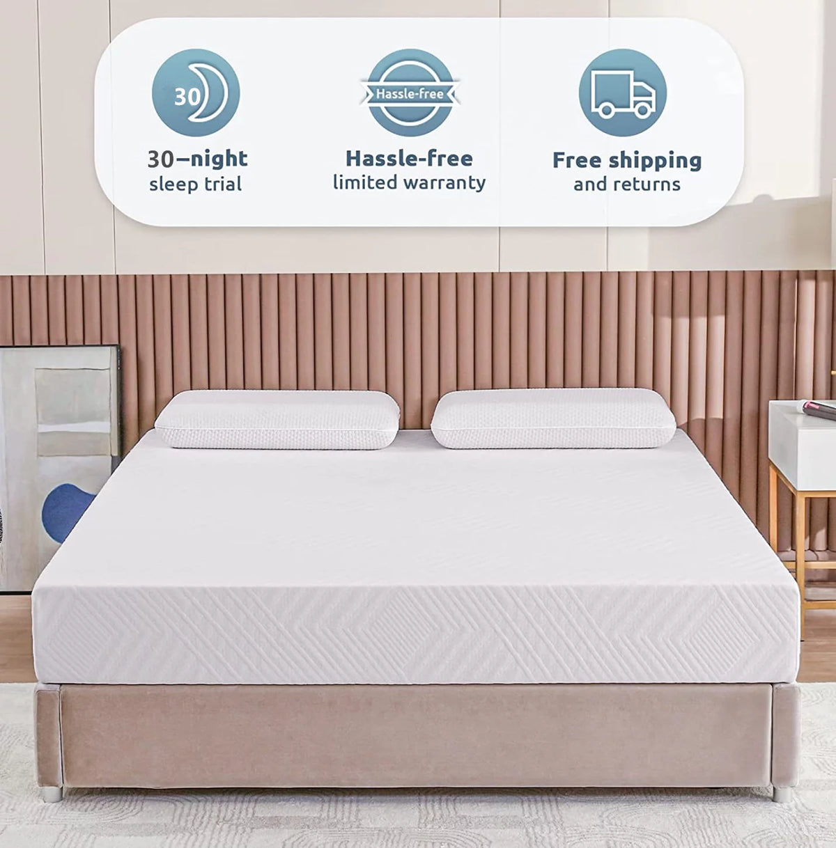 King Size Memory Foam RV Mattress D234