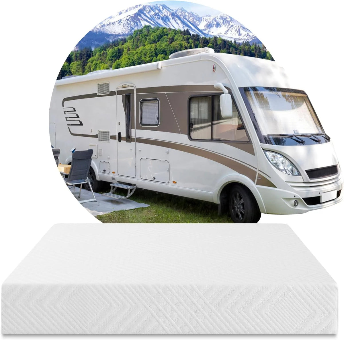 King Size Memory Foam RV Mattress D234