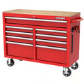 46 in. W Gloss Red Mobile Workbench Cabinet E80396