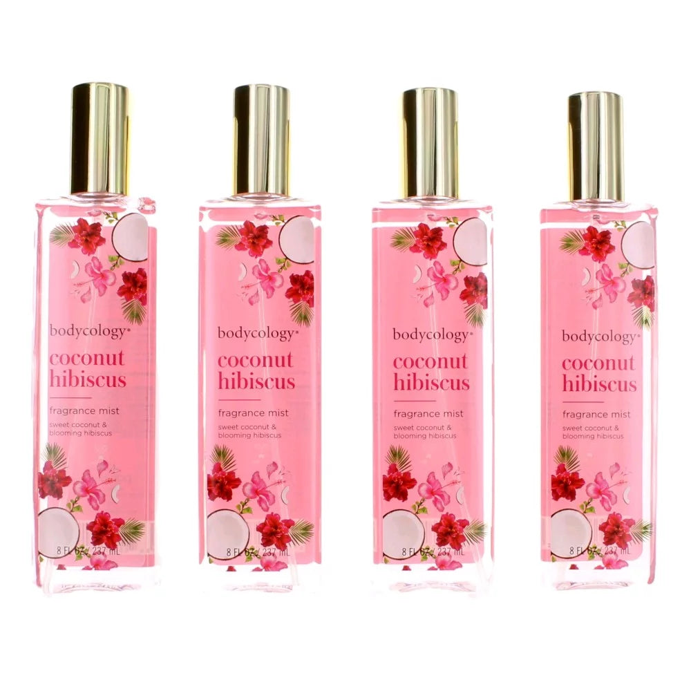 Coconut Hibiscus 4 Pack 8 oz Fragrance Mist V869