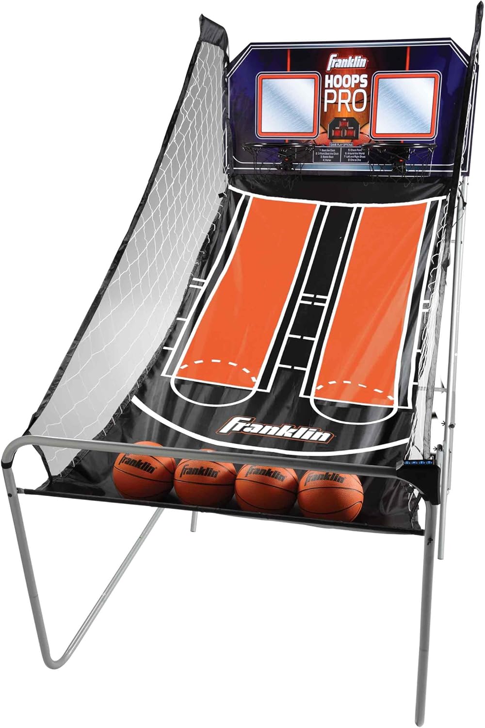 Arcade Basketball Game with 4 Mini Basketballs C6350