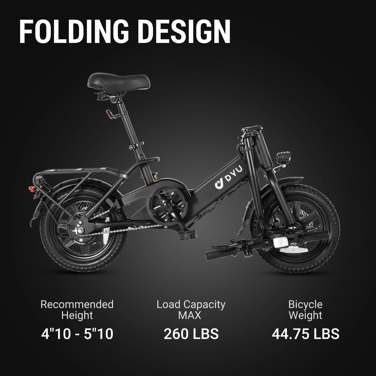 14 Folding Electric Bike 350W 36V 7.5AH M77765